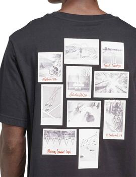 Camiseta Adidas M GALLERY T Negro Hombre