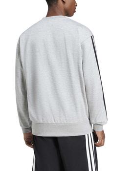 Sudadera Adidas M 3S FL SWT Gris Hombre