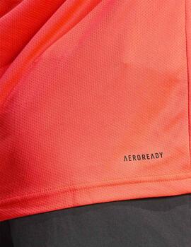 Camiseta Adidas TR-ES BASE T Rojo Hombre