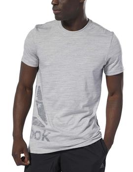 Camiseta TE Marble Group Gris