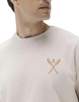 Sudadera elPulpo Palas Dibujadas Arena