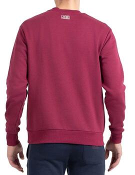 Sudadera John Smith Felis Granate Hombre