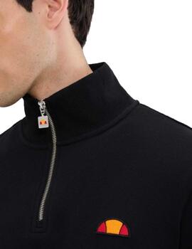 Chaqueta Ellesse Pelegrini 1/4 Zip Negro Hombre