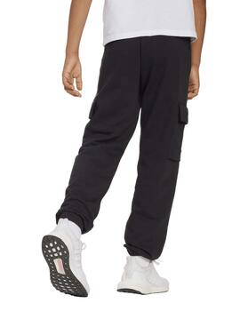 Pantalón Adidas J SL FT C PT Negro