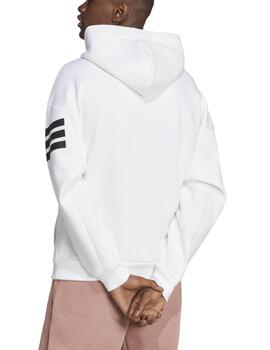 Sudadera Adidas M FI 3S HD Blanco Hombre