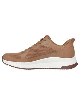 Zapatillas Skechers Bobs Squad 4 Marrón Hombre