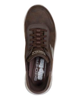 Zapatillas Skechers Slip-ins: GO WALK Flex Marrón