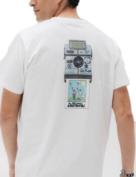 Camiseta elPulpo Old School Memories Blanco