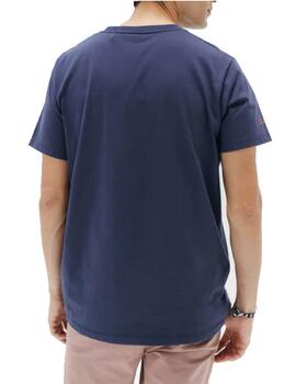 Camiseta elPulpo Vintage Bar Azul Marino Delavé