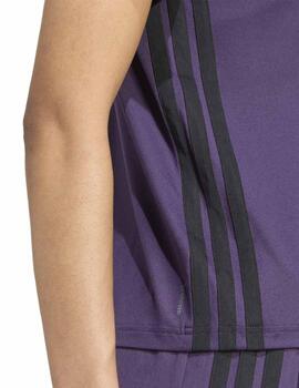 Camiseta Adidas WE 3S CREW TEE Violeta Mujer