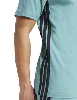 Camiseta Adidas M 3S SJ T Verde Hombre