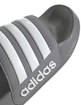 Chanclas Adidas Adilette Shower Gris/Blanco