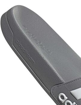 Chanclas Adidas Adilette Shower Gris/Blanco