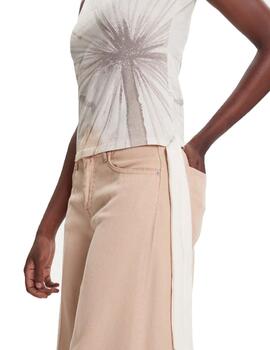 Camiseta Desigual BRUMA Beige Mujer