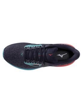 Zapatilla Mizuno Wave Rider 29 Hombre Marino