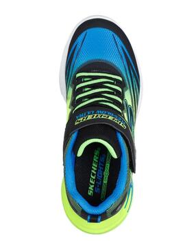 Zapatillas Skechers S Lights Flex-Glow Azul