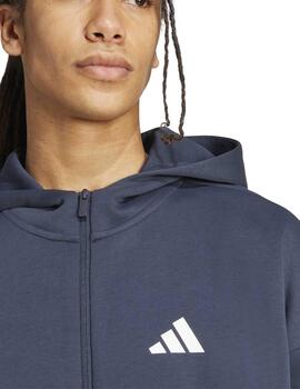 Chaqueta Adidas M FI 3S FZ Marino Hombre