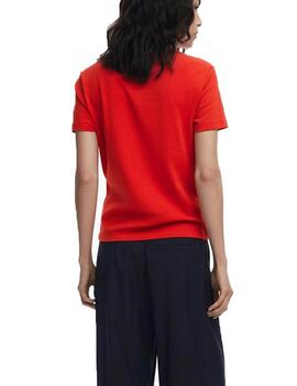 Camiseta Desigual CHARLY Rojo Mujer
