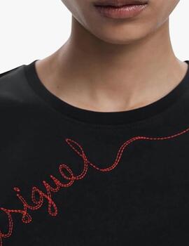 Camiseta Desigual CHARLY Negro Mujer