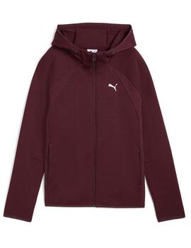 Chaqueta Puma EVOSTRIPE Full-Zip Mujer Granate