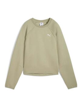 Sudadera Puma EVOSTRIPE  Mujer Verde