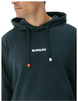 Sudadera elPulpo Northern Lights Verde Hombre