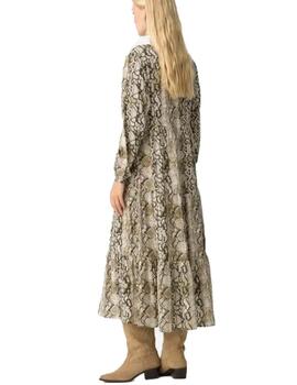 Vestido Tiffosi Elsie Marrón Mujer
