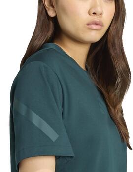 Camiseta Adidas W Z.N.E. TEE Verde Mujer