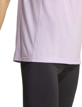 Camiseta Adidas WE LOGO T Violeta Mujer