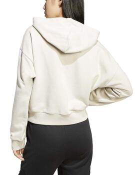 Chaqueta Adidas W 3S FT FZ HD Gris Mujer