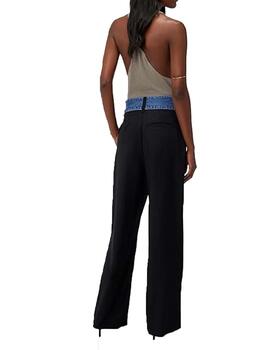 Pantalón Desigual DENIMWAIST Negro Mujer