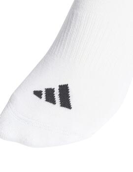 Calcetines Adidas 3S ESS C MID 3P Blanco/Negro
