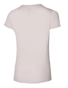 Camiseta Mizuno Impulse Core Tee WOS Blanco Mujer