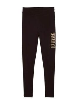 Leggings Puma MAXIMAL METALLIC Negro Mujer