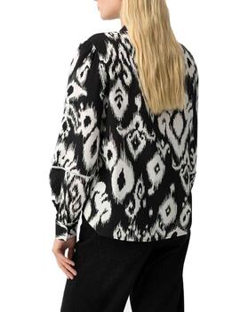 Camisa Tiffosi Mila Negro Mujer