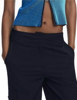 Pantalón Desigual Sagun Negro Mujer