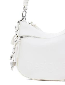 Bolso Desigual Half Astana Ecru Crudo Mujer
