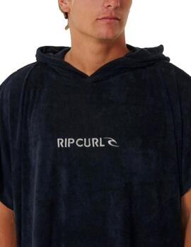 Poncho Rip Curl Brand Negro