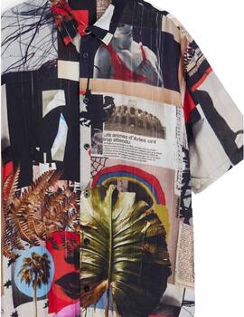 Camisa Desigual Yakarta_Lacroix Multicolor Hombre