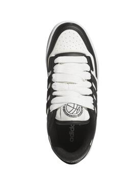 Zapatillas Adidas RAPID COURT LOW J Negro/Blanco