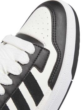 Zapatillas Adidas RAPID COURT LOW J Negro/Blanco
