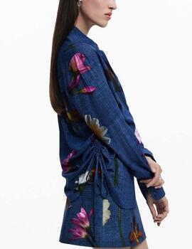 Camisa Desigual Apolo Azul Mujer