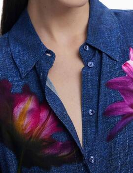 Camisa Desigual Apolo Azul Mujer