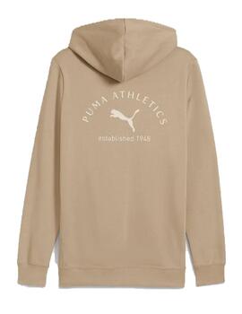 Sudadera Puma Class Graphic Hombre Tostado