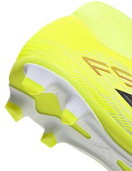 Botas Adidas F50 CLUB MID FG/MG J Amarillo