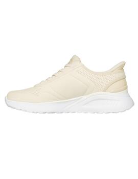 Zapatilla Skechers Floating Steps Mujer Beige