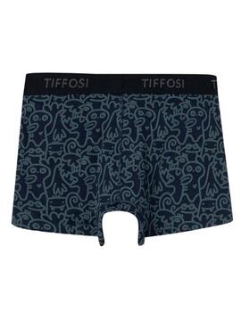 Calzoncillo Tiffosi Fathom Boxer Marino Hombre