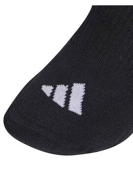 Calcetines Adidas 3S ESS C Mid 3P Negro/Blanco