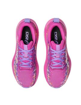 Zapatillas Asics Gel-Noosa Tri 16 GS Fucsia/Mtc
