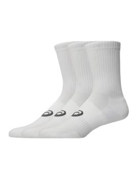 Calcetines Asics 3 Pack Crew Blanco